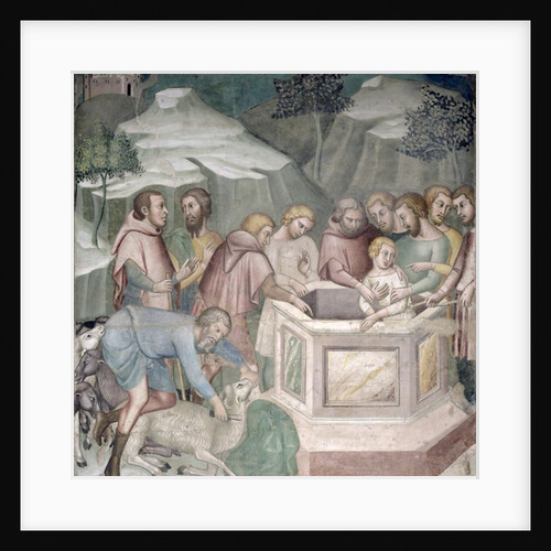 Joseph Thrown in a Well by his Brothers, 1356-67 by also Manfredi de Battilori Bartolo di Fredi