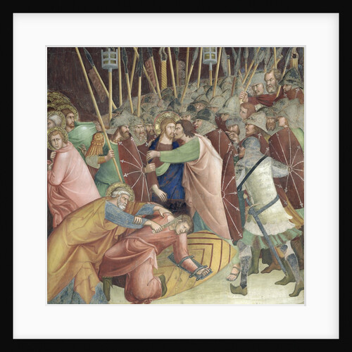 The Kiss of Judas by Barna da Siena