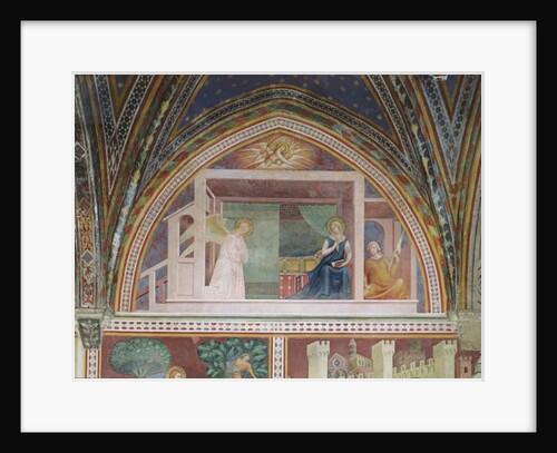 The Annunciation by Barna da Siena