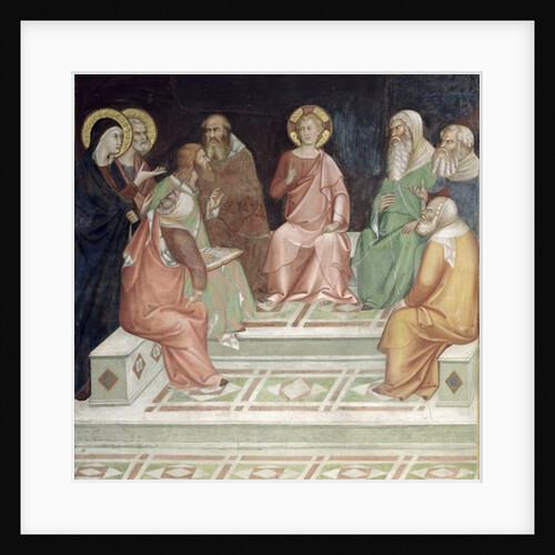 Jesus with the Doctors by Barna da Siena