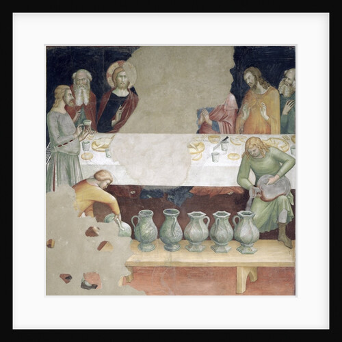 The Marriage at Cana by Barna da Siena