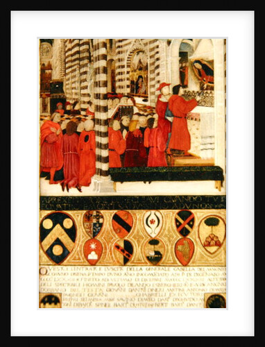 The Keys of Siena Given to the Virgin, 1483 by Italian School