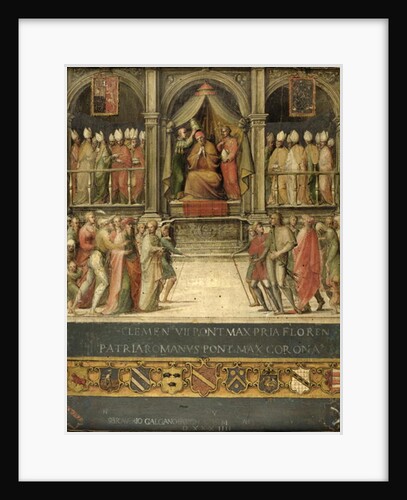 Coronation of Pope Paul II 1534 by Giovanni di Lorenzo Cini