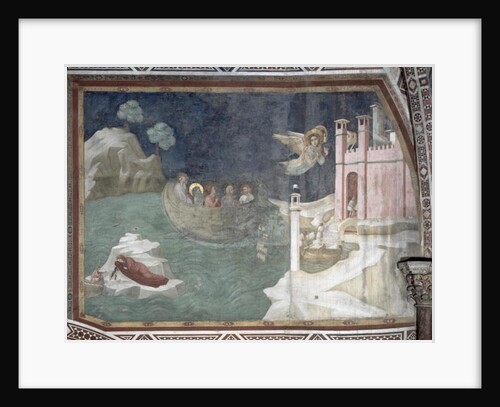 The Miraculous Arrival of Lazarus and his Sisters in Marseilles, 1320 by Giotto