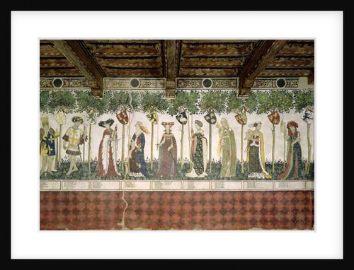 The Nine Worthies and the Nine Worthy Women by Giacomo Jaquerio