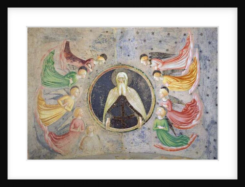 The Eternal Father surrounded by Angels by Tommaso Masolino da Panicale