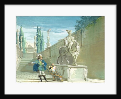 Don Juan, The Challenge by Giuseppe Bernardino Bison