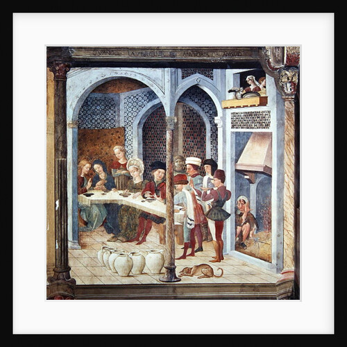 The Marriage at Cana, 1470 by Andrea Delitio
