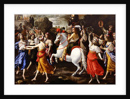 The Triumph of David by Rutilio Manetti