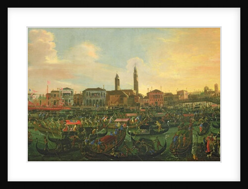 Regatta at Murano, 1648 by Joseph the younger Heintz