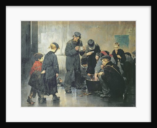 The Starving, 1886 by Henri Jules Jean Geoffroy