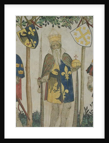 Charlemagne from The Nine Worthies, 1418-30 by Giacomo Jaquerio