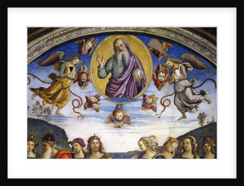 The Eternal Father in Glory with Prophets and Sibyls by Pietro Perugino