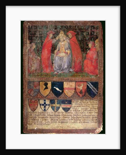 Coronation of Pope Nicholas V in 1447, 1448 by Italian School