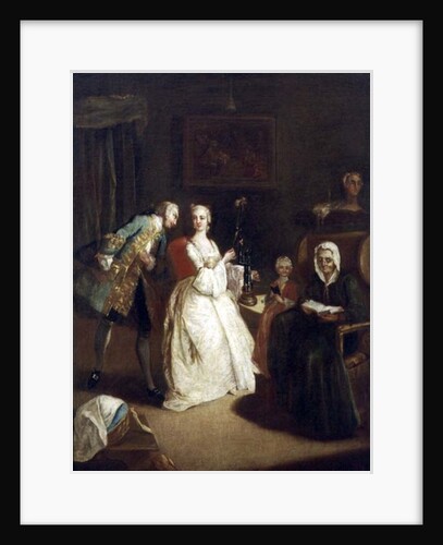 The Declaration of Love by Pietro Longhi