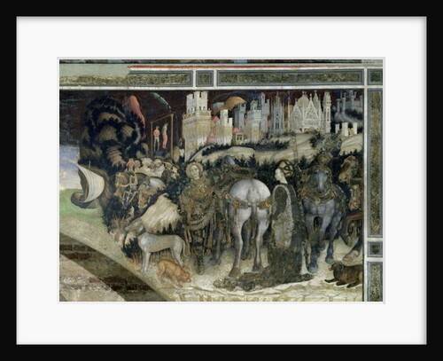 St. George Rescuing the Princess of Trebizond, c.1433-38 by Antonio Pisanello