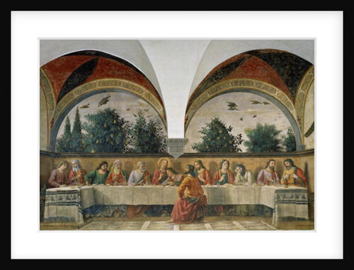 The Last Supper, 1480 by Domenico Ghirlandaio