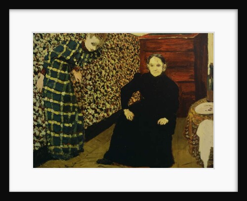 Interior, mother and sister of the artist, 1893 by Edouard Vuillard