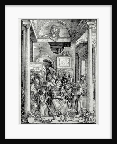 The Virgin and Child with Saints by Albrecht Dürer or Duerer