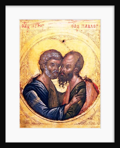 Icon of SS. Peter and Paul by Byzantine Byzantine