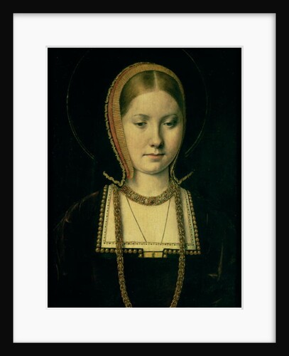 Portrait of a woman, possibly Catherine of Aragon by Michiel Sittow