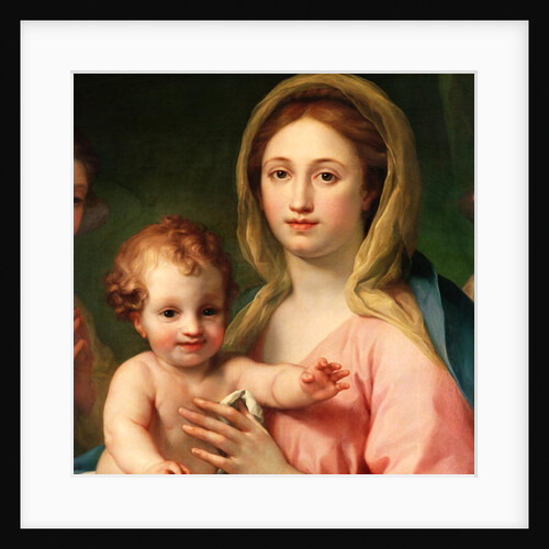 Madonna and Child with Two Angels, 1770-73 by Anton Raphael Mengs