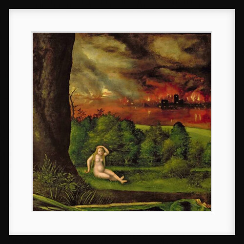 Lot and his daughter, 1537 by Albrecht Altdorfer