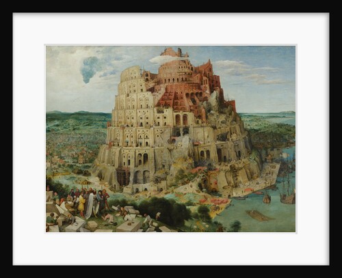 The Tower of Babel, 1563 by Pieter the Elder Bruegel