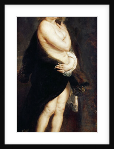 Helena Fourment in a Fur Robe, 1636-38 by Peter Paul Rubens