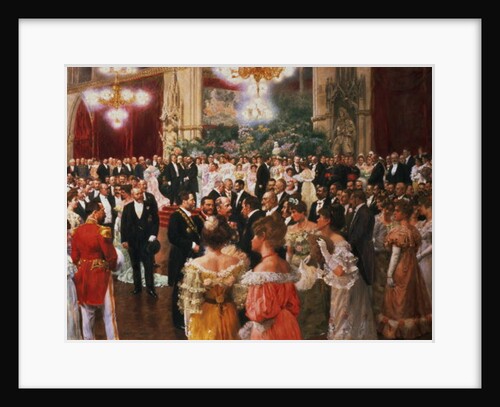 The Viennese Ball by Wilhelm Gause