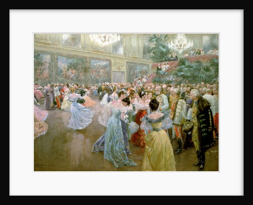 Court Ball at the Hofburg, 1900 by Wilhelm Gause