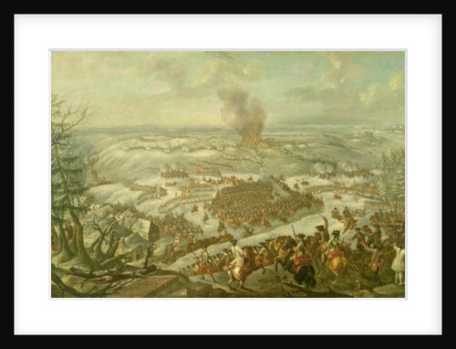 The Battle of Maxen, November 1759 by Franz Paul Findenigg
