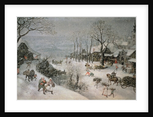 Winter by Lucas van Valckenborch