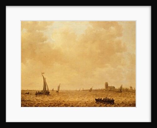View of the Old Maas, Dordrecht by Jan Josephsz van Goyen