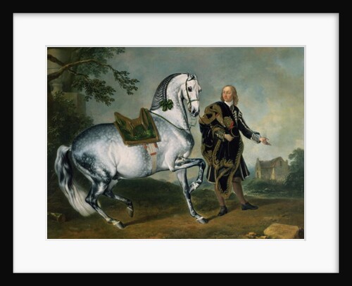 The Dappled Horse 'Scarramuie' en Piaffe by J.G. & Brand J.C. (1722-95) Hamilton