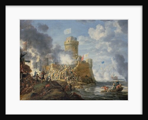 Turks Storming a Seaport, 1641 by Bonaventura Peeters