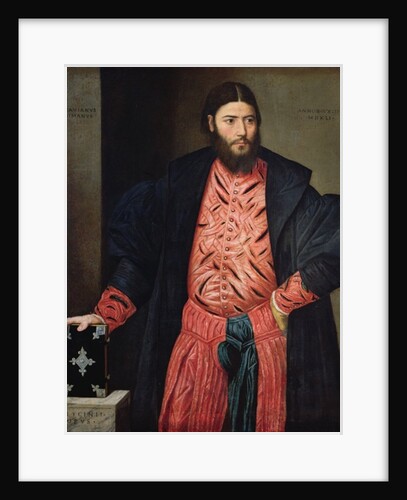 Portrait of Ottavio Grimani, Procurator of St. Mark's, 1541 by Bernardino Licinio