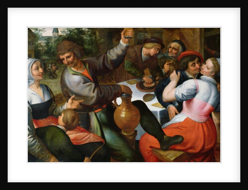 Peasant Feast, 1566 by Maerten van Cleve