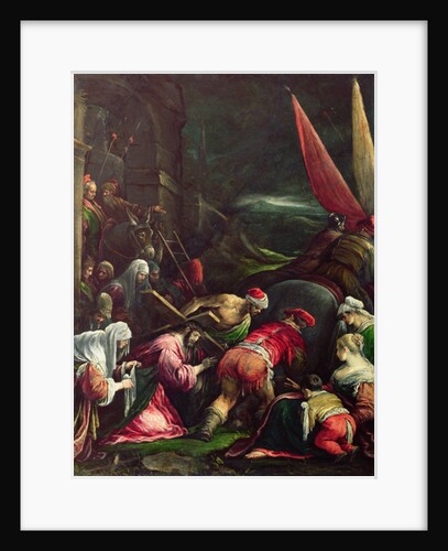 Carrying the Cross, 1592 by Gerolamo Bassano