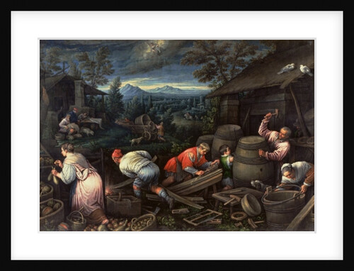 August, 1595-1600 by Leandro da Ponte Bassano