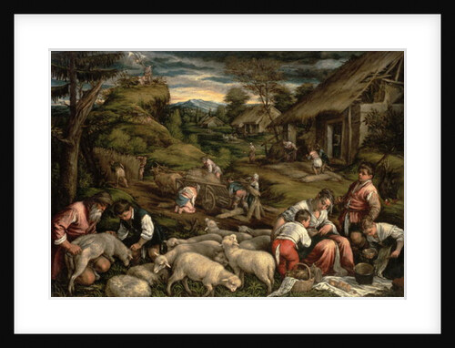Summer, 1576 by Francesco Bassano