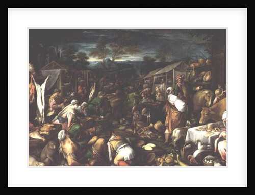 Annual Fair, c.1580-1585 by Francesco Bassano