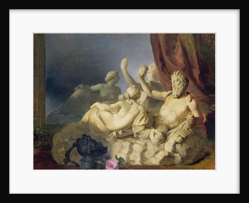 Pan and a Nymph by Peter Fendi
