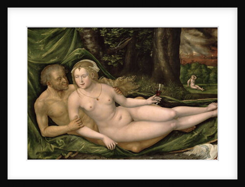 Lot and his daughter, 1537 by Albrecht Altdorfer