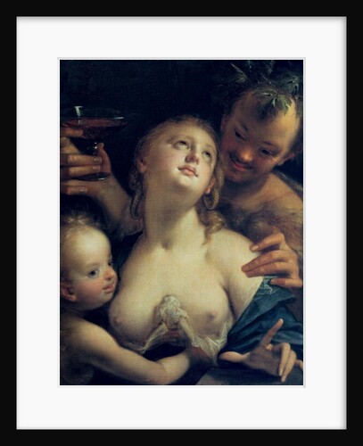 Bacchus, Venus and Cupid by Johann or Hans von Aachen