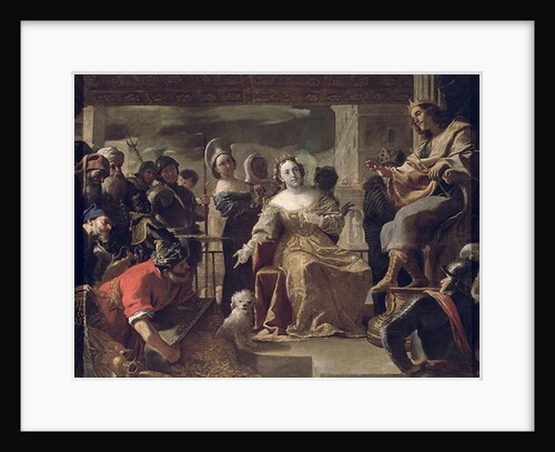 The Queen of Sheba before Solomon by Mattia Preti