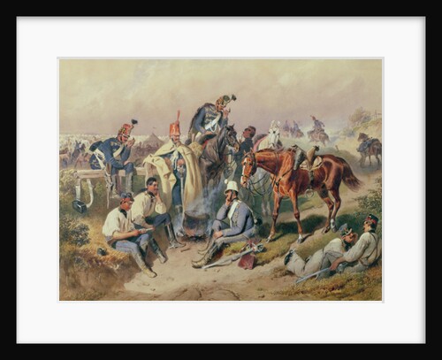 Hussar Encampment by R Gobel