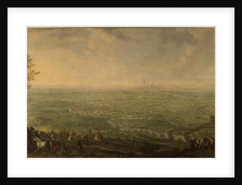 The Siege of Olmutz by the Prussian Army, 1758 by Franz Paul Findenigg