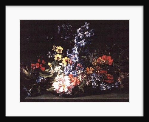 Basket of Flowers by Jan van den Hecke