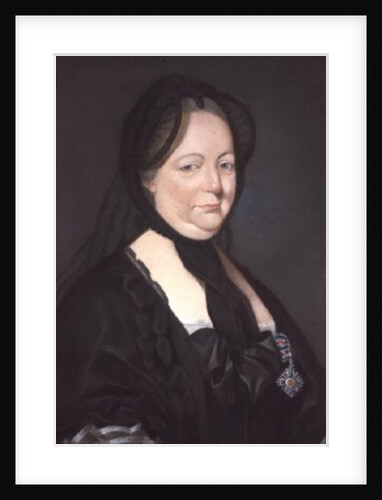 Maria Theresa, Empress of Austria, in mourning by Joseph Ducreux